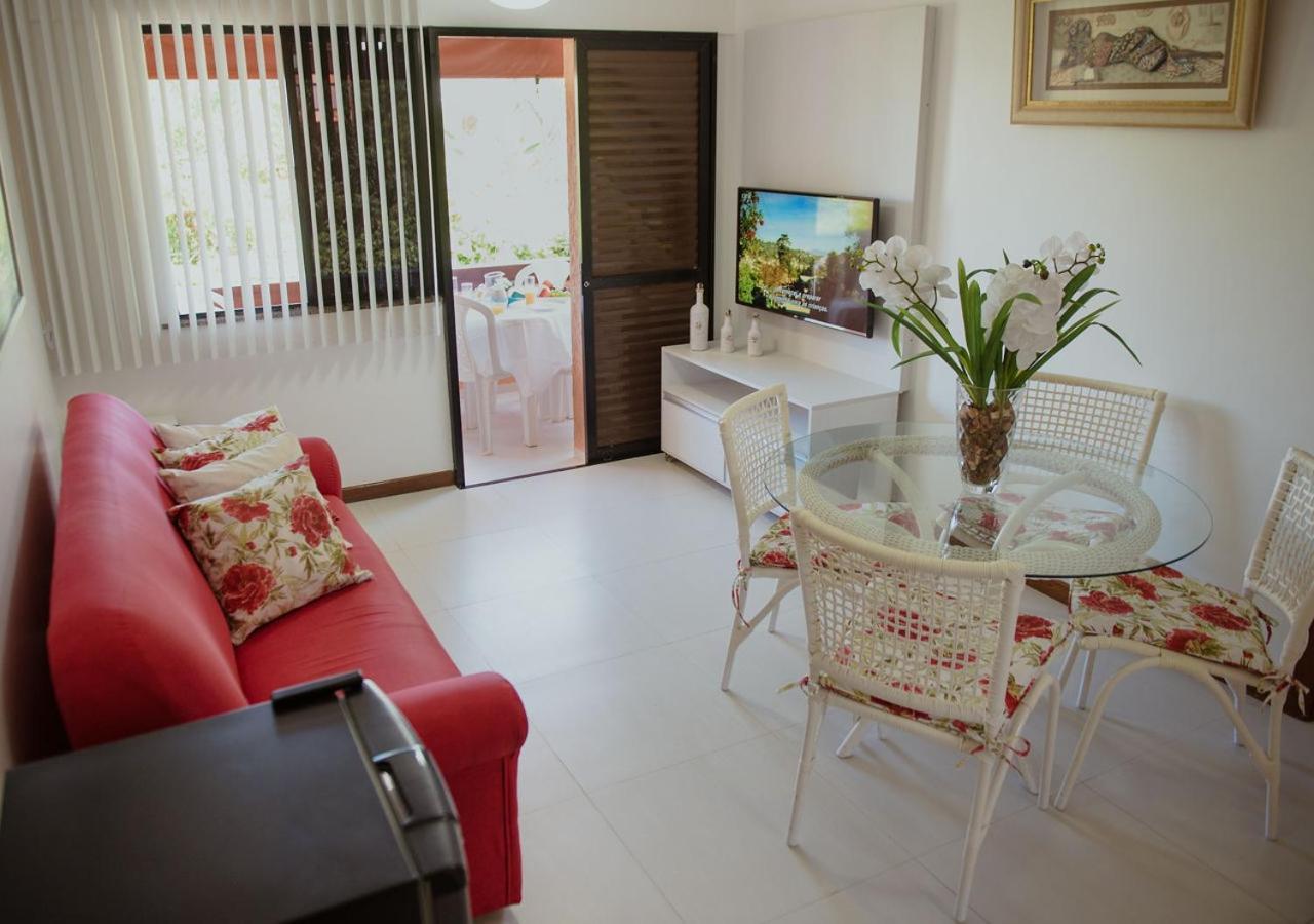 Flat Guarajuba Beira Da Praia Pe Na Areia Exterior photo