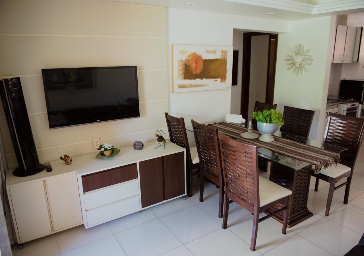 Flat Guarajuba Beira Da Praia Pe Na Areia Exterior photo